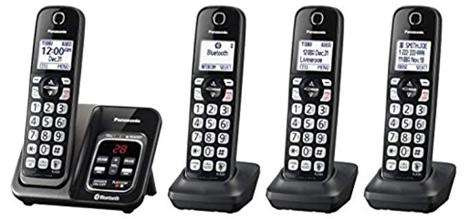Panasonic Expandable Cordless - Landline Phone for Older Individuals