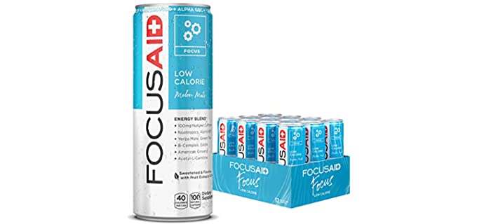 FocusAid Energy Blend - Energy Drinks for Seniors