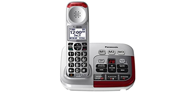 Panasonic Amplified Cordless - Senior’s Phone for Hearing Impaired