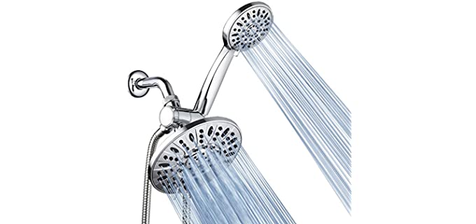 AquaDance Premium - Handheld and Stationary Shower Heads for Seniors