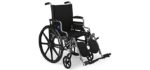 Medline MDS806550E - Wheelchair for Seniors