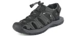 Dream Pairs Men's Adventurous - Walking Sandal for Seniors