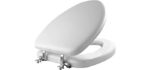 Mayfair 113CP 000 - Padded Toilet Seat for the Elderly
