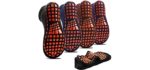 Home Right Breathable - Slipper Socks With Grippers for Elderly