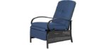 Patio Tree Recliner - Outdoor Chair for Elderly