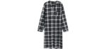 Latuza Cotton - Flannel Nightgown for the Elderly