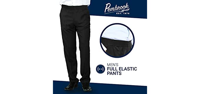 mens elasticated waist trousers for the elderly