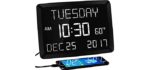 Mesgool Digital - Large Clock for Seniors