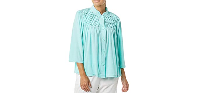 AmeriMark Terry Knit - Bed Jacket for the Elderly