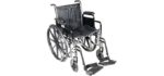 Drive Medical Silver - Rigging Wheelchair for Seniors