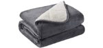 Degrees of Comfort Sherpa - Weighted Lap Blanket for the Elderly
