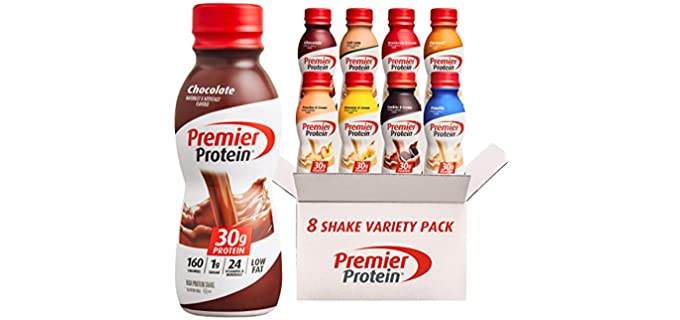 Premier Protein 8 Flavor - Best Protein Drink for Elderly