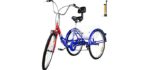 Bkisy Adult - Three Wheel Bike for Seniors