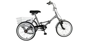 Tri-Rad Folding - Three Wheel Bike for Seniors