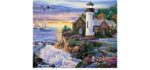 Bits and Pieces Jigsaw - 300 Piece Large Piece Puzzles for Seniors