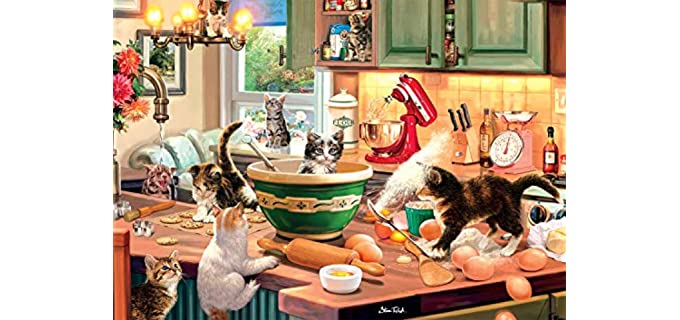Buffalo Games Kitchen - Large Piece Puzzles for Seniors