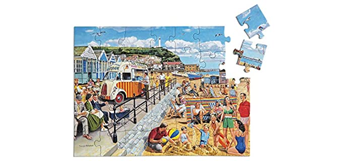 Reslish Seaside - Large Piece Puzzles for Seniors