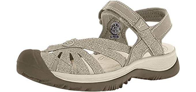 Keen Rose - Velcro Sandals for the Elderly