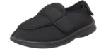 Propet Men's Cronus - Comfort Slippers with Velcro for Seniors