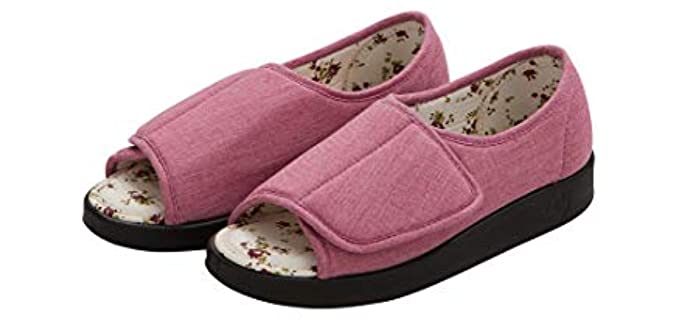 Silverts Adaptive - Velcro Sandals for the Elderly