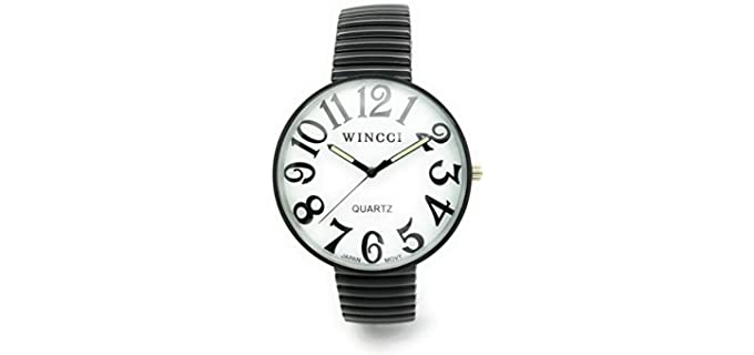 Wristwatch for seniors