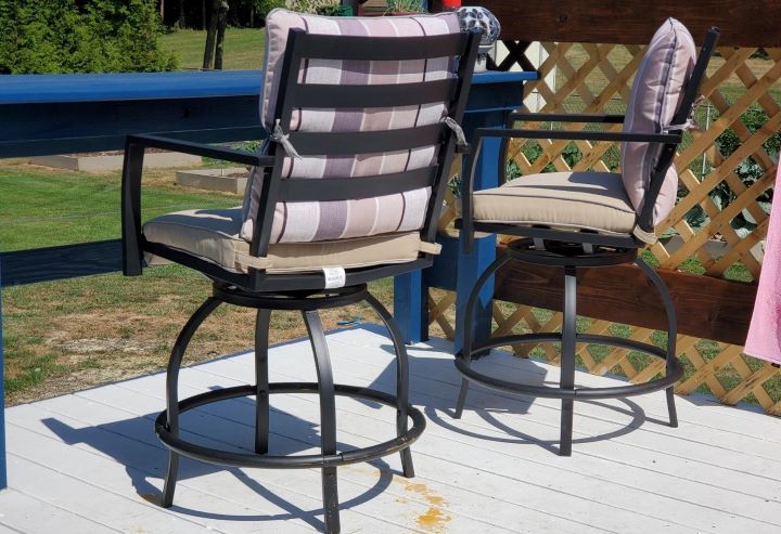 Validating how supportive and comfortable the Lokatse Home's outdoor chairs for the elderly