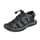 DREAM PAIRS Men's 160912-M-NEW Black DK.Grey Adventurous Summer Outdoor Sandals Size 11 M US