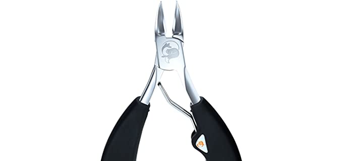 Fox Medical Equipment Podiatrists Nail Clippers -Toenail Clippers for Seniors Thick Nails - Ingrown Toenail Clippers - Nail Clippers for Men - Heavy Duty Nail Nipper for Nail Fungus - Toenail Clipper