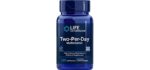 Life Extension Two-Per-Day High Potency Multivitamin & Mineral Supplement - Vitamins, Minerals, Plant Extracts, Quercetin, 5-MTHF, Folate & More - Gluten-Free, Non-GMO - 120 Capsules