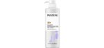Pantene Silver Expressions, Purple Shampoo and Hair Toner, Pro-V for Grey and Color Treated Hair, Lotus Flowers, 17.9 Fl Oz