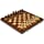 Wegiel Handmade Junior European International Chess Set - 16 Inch Folding Wooden Board & Pieces