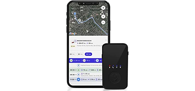2022 PrimeTracking GPS Tracker for Vehicles | Car GPS Tracker for Kids, Spouses, Seniors, Pets, Cars | 4G LTE Car Tracker Device for Vehicles | Mini Tracking Device in Real Time | SOS Button