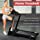 ADVENOR Treadmill Motorized Treadmills 2.5 HP Electric Running Machine Folding Exercise Incline Fitness Indoor (Black)
