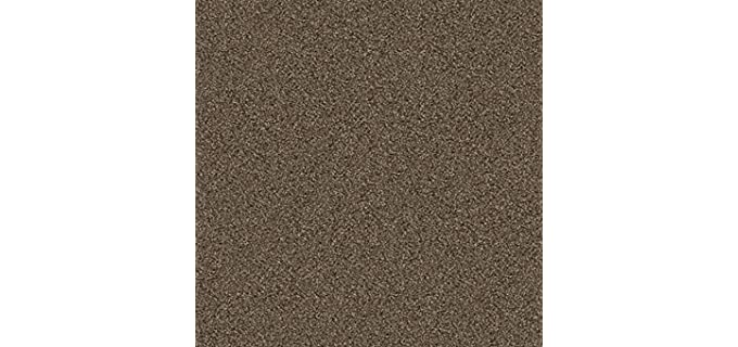 All American Carpet Tiles LLC,Wellington Residential 23.5x23.5 Plush Easy to Install Do It Yourself Peel and Stick Carpet Tile Squares – 9 Tiles Per Carton – 34.52 Square Feet Per Carton (Creekside)
