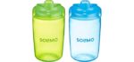 Amazon Brand - Solimo Hard Spout Cup (Pack of 2)