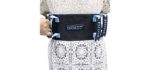 BRMDT Gait Belts Transfer Belts With Handle, Seat Belt for Wheel Chair - Safety Gait Patient Assist-Lift Gait Belt Transfer Belt with Handles, One-click Quick Release Locking Buckle (31