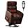 Bonzy Home Remote Control Recliner Chair with Vibration Massage and Heat - Electric Powered Lift Recliner Chair - Home Theater Seating - Bedroom & Living Room Chair Recliner Sofa for Elderly (Brown)