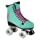 Chaya Melrose Deluxe Turquoise Quad Indoor/Outdoor Roller Skates (Euro 39 / US 8)