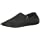 Crocs Unisex Men's and Women's Classic Convertible Fuzzy Slippers, Black/Black, 6 US