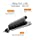 DEGOL Skipping Rope with Ball Bearings Rapid Speed Jump Rope Cable and 6” Memory Foam Handles Ideal for Aerobic Exercise Like Speed Training, Extreme Jumping, Endurance Training and Fitness Gym