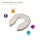 DMI Raised Toilet Seat Toilet, Toilet Seat Riser, Seat Cushion and Toilet Seat Cover to Add Extra Padding to the Toilet Seat while Relieving Pressure, 2 Inch Pad, White