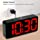 DreamSky Large Digital Alarm Clock for Visually Impaired - 8.9 Inches Big Electric Clock for Bedroom, Jumbo Number Display, Fully Dimmable Brightness Dimmer, USB Ports, 12/24H, Adjustable Alarm Volume