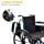Drive Medical Blue Streak Ultra-Lightweight Wheelchair With Flip-Backs Arms & Swing-Away Footrests
