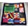Fidget Quilt Handmade in the U.S.A. for People with Memory Loss. Alzheimer's Blanket and Dementia Toy. Multi-Colored Fabrics & Fidgets with Large GREEN Zipper Pouch. Size 21” x 21”