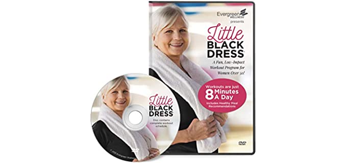 Full Body Workout DVD for Women – Seniors and Beginners – With Nutritional Guide and 8-minute At-Home Workouts