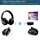 Golvery Bluetooth 5.0 Transmitter for TV to Wireless Headphones, No Audio Delay, High Volume Over Ear Headset Hearing Set for Seniors, aptX Low Latency Bluetooth Adapter, AUX/RCA Input, Plug n Play