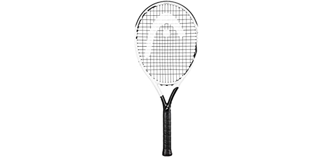 HEAD Graphene 360+ Speed PWR Tennis Racquet, 27 Inch Performance Adult Racket - 4 3/8 Grip, Unstrung