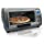 Hamilton Beach Digital Countertop Toaster Oven with Easy Reach Roll-Top Door, 6-Slice, With Bake Pan, Stainless Steel (31128)