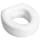 HealthSmart Raised Toilet Seat Riser That Fits Most Standard Bowls for Enhanced Comfort and Elevation with Slip Resistant Pads, 15x15x5, New and Improved