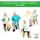 Healthy Seniors Chair Exercise Program with Two Resistance Bands, Handles and Printed Exercise Guide. Ideal for Rehab or Physical Therapy